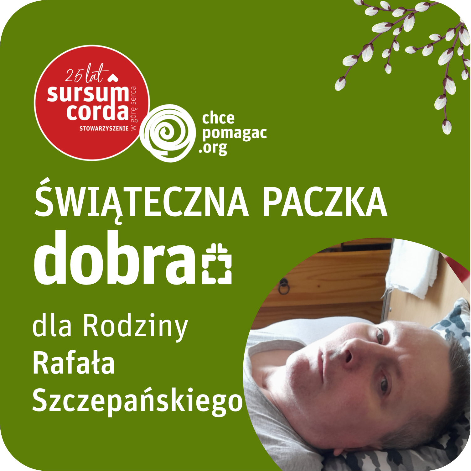 PACZKA DOBRA dla rodziny Rafała Szczepańskiego