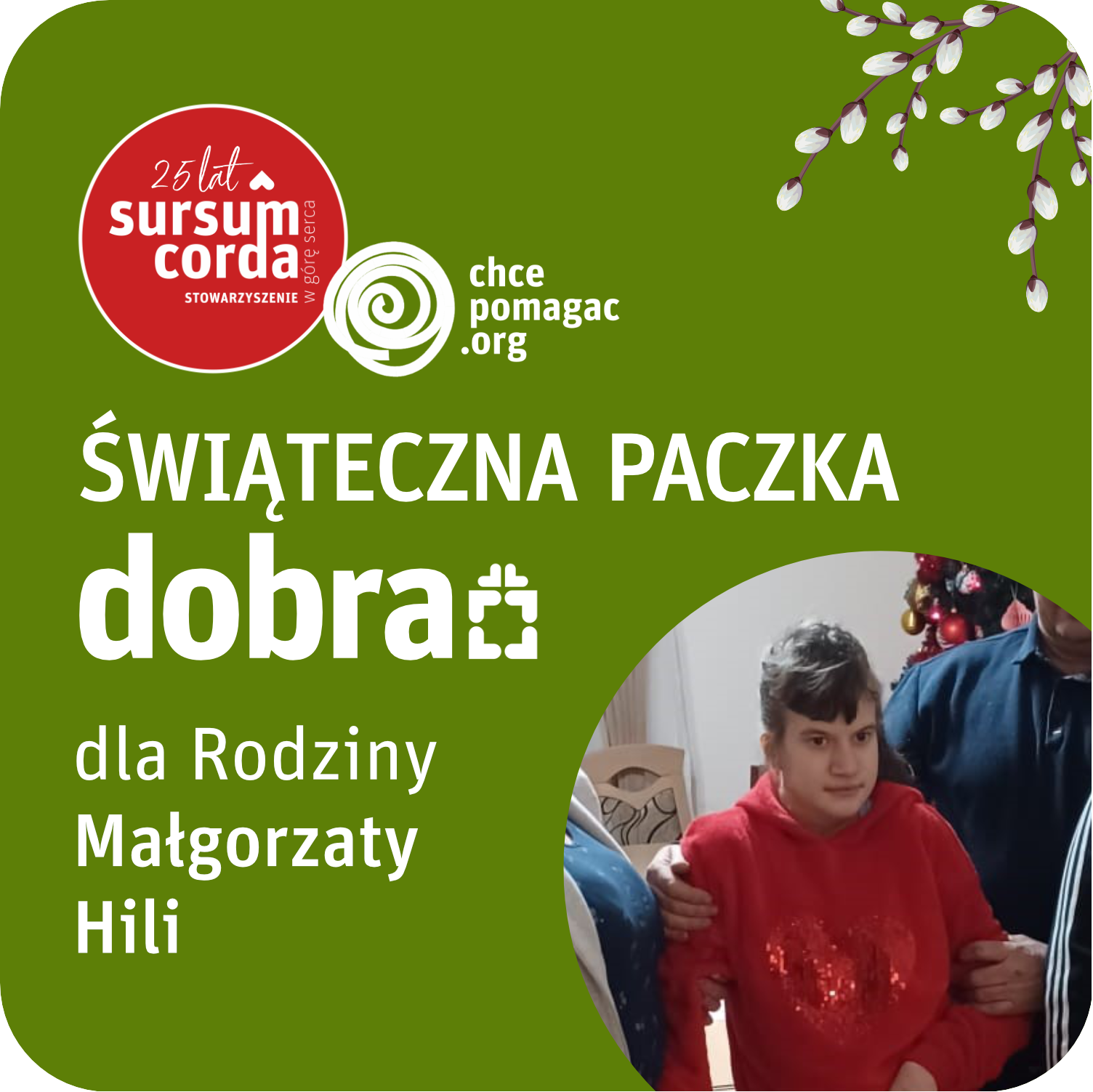 PACZKA DOBRA dla rodziny Małgosi Hili