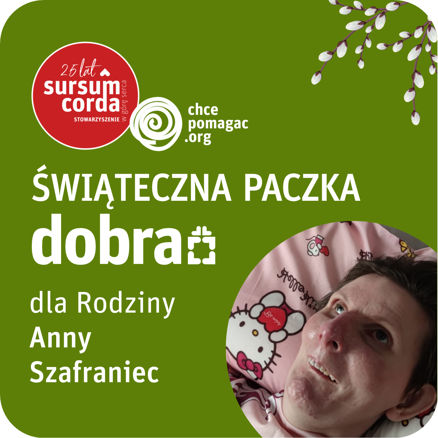 PACZKA DOBRA dla rodziny Anny Szafraniec