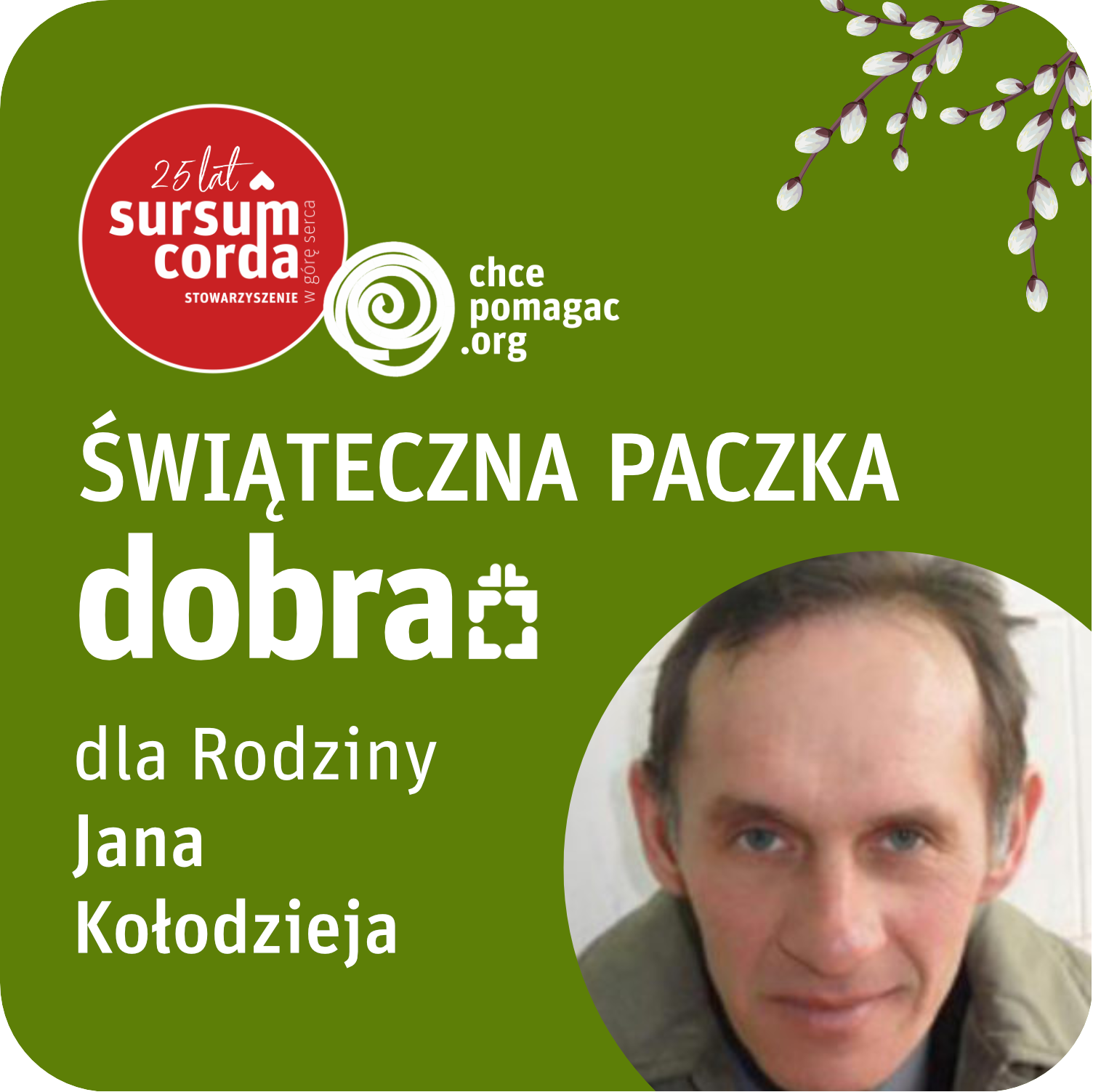PACZKA DOBRA dla rodziny Jana Kołodzieja