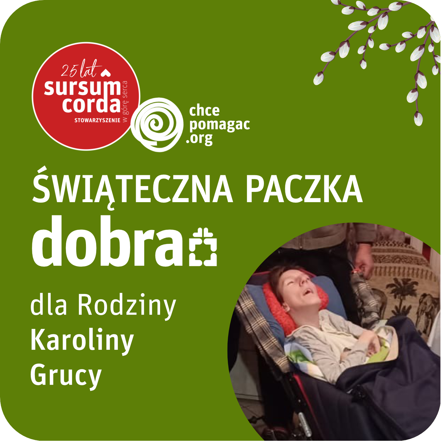 PACZKA DOBRA dla rodziny Karoliny Grucy