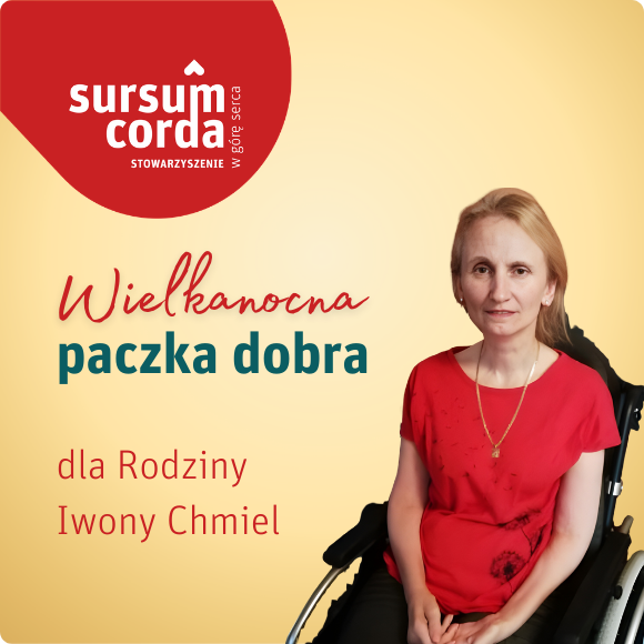 PACZKA DOBRA dla rodziny Iwony Chmiel