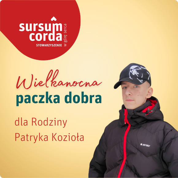 PACZKA DOBRA dla rodziny Patryka Kozioła
