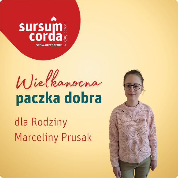 PACZKA DOBRA dla rodziny Marceliny Prusak