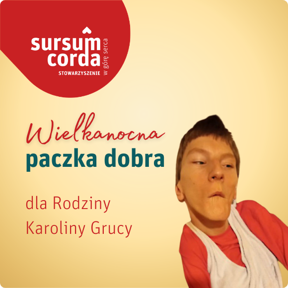 PACZKA DOBRA dla rodziny Karoliny Grucy